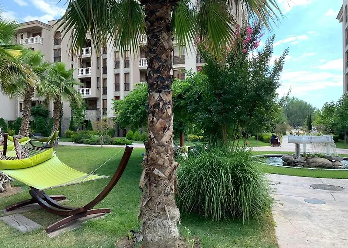 Apartahotel Luxury Orchid With A Garden In A Private Complex Cascadas Bulgaria Sunny Beach