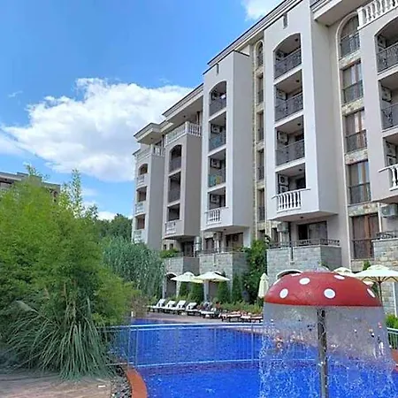 Luxury Orchid With A Garden In A Private Complex Cascadas Bulgaria شقة فندقية