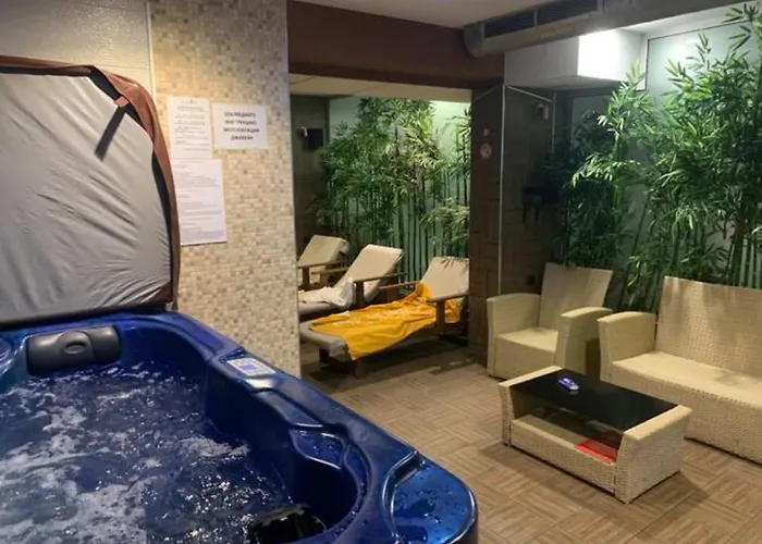 Luxury Orchid With A Garden In A Private Complex Cascadas Bulgaria Апарт-отель